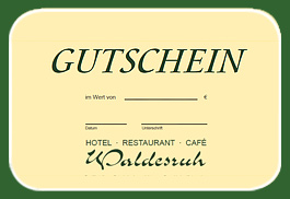 Waldesruh-Gutscheine